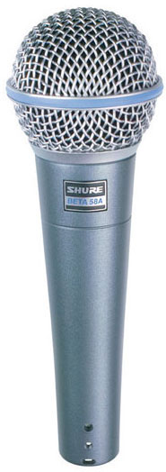 cover Shure Beta 58A Microphone